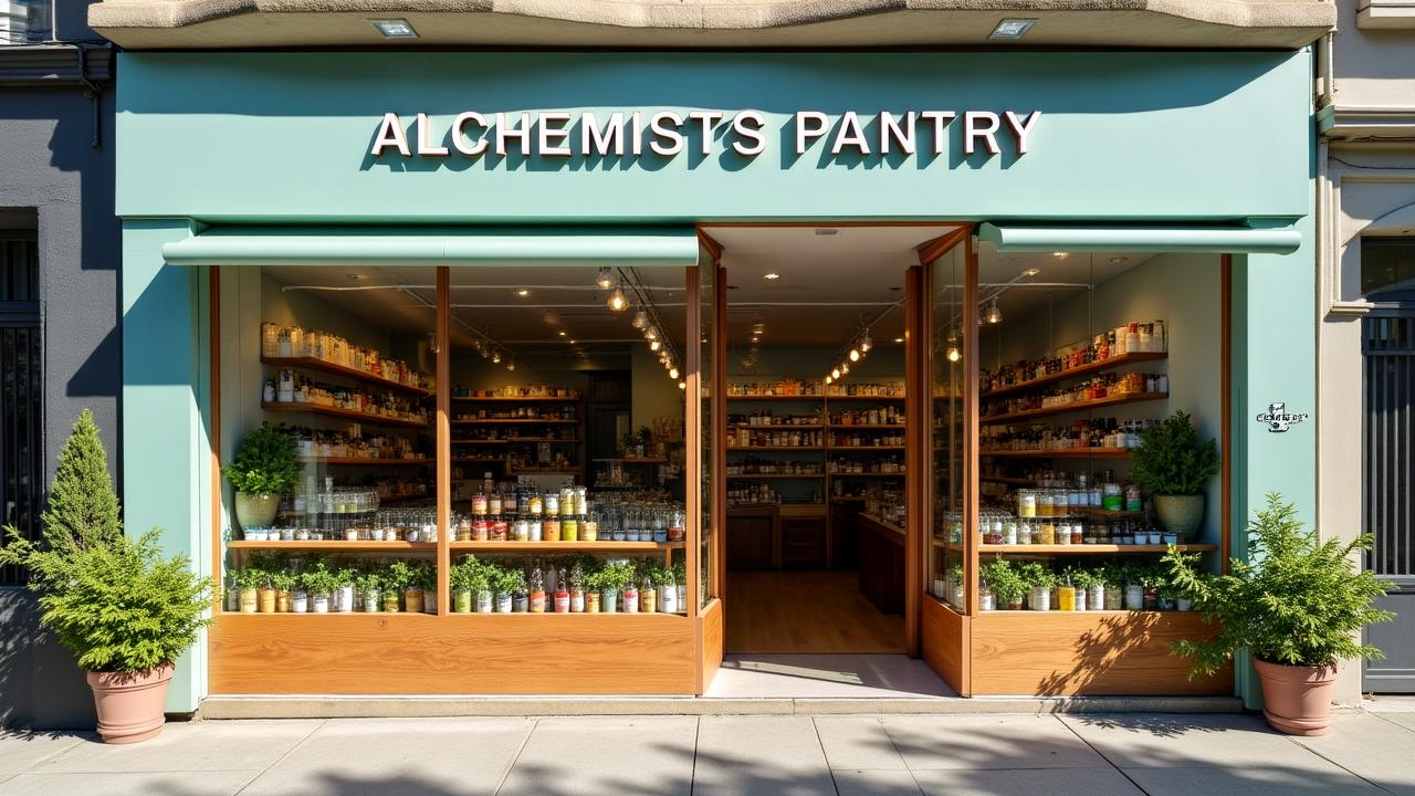 The Alchemist's Pantry San Francisco Storefront